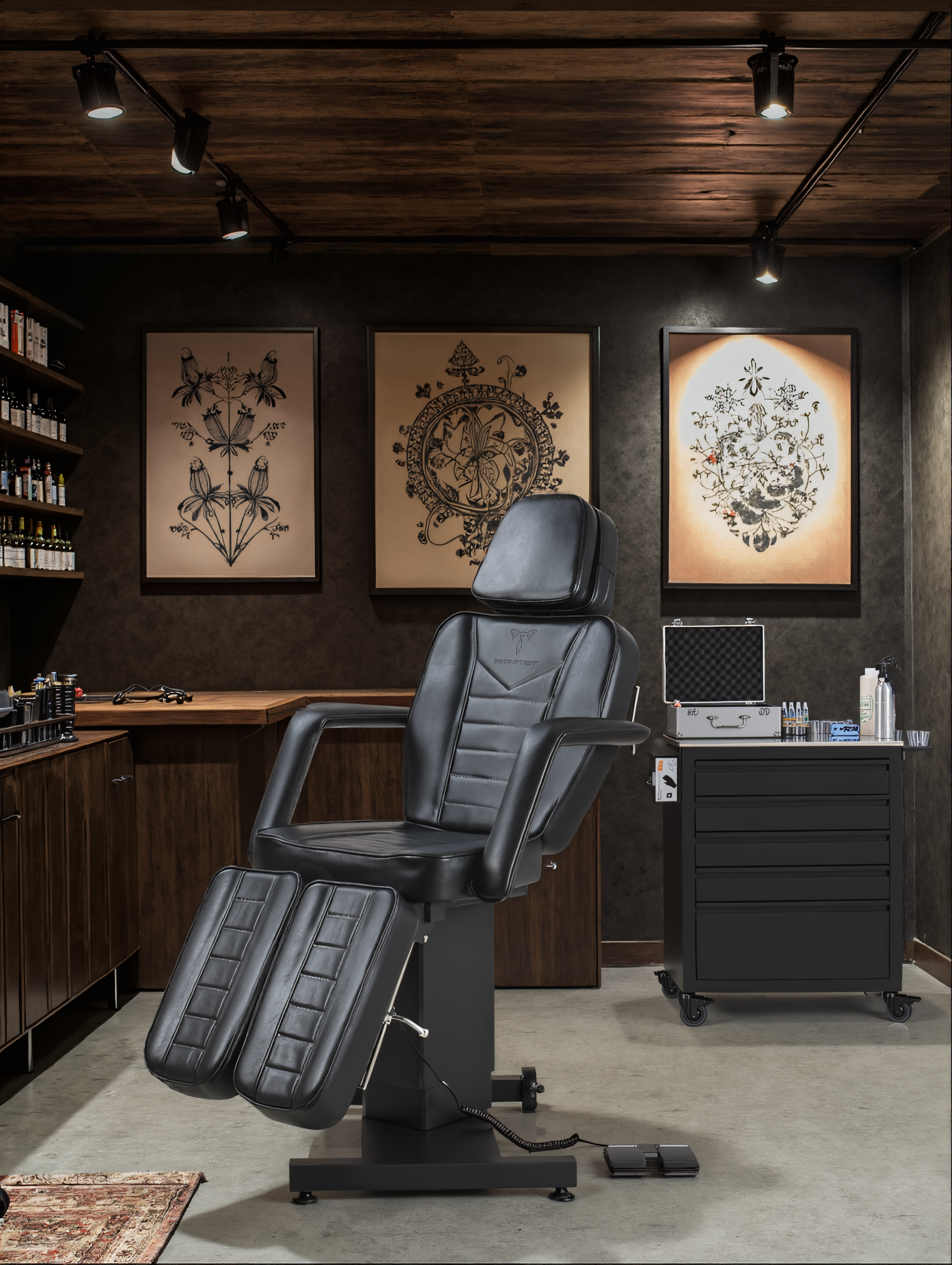 3607 電動(dòng)美容床紋身椅